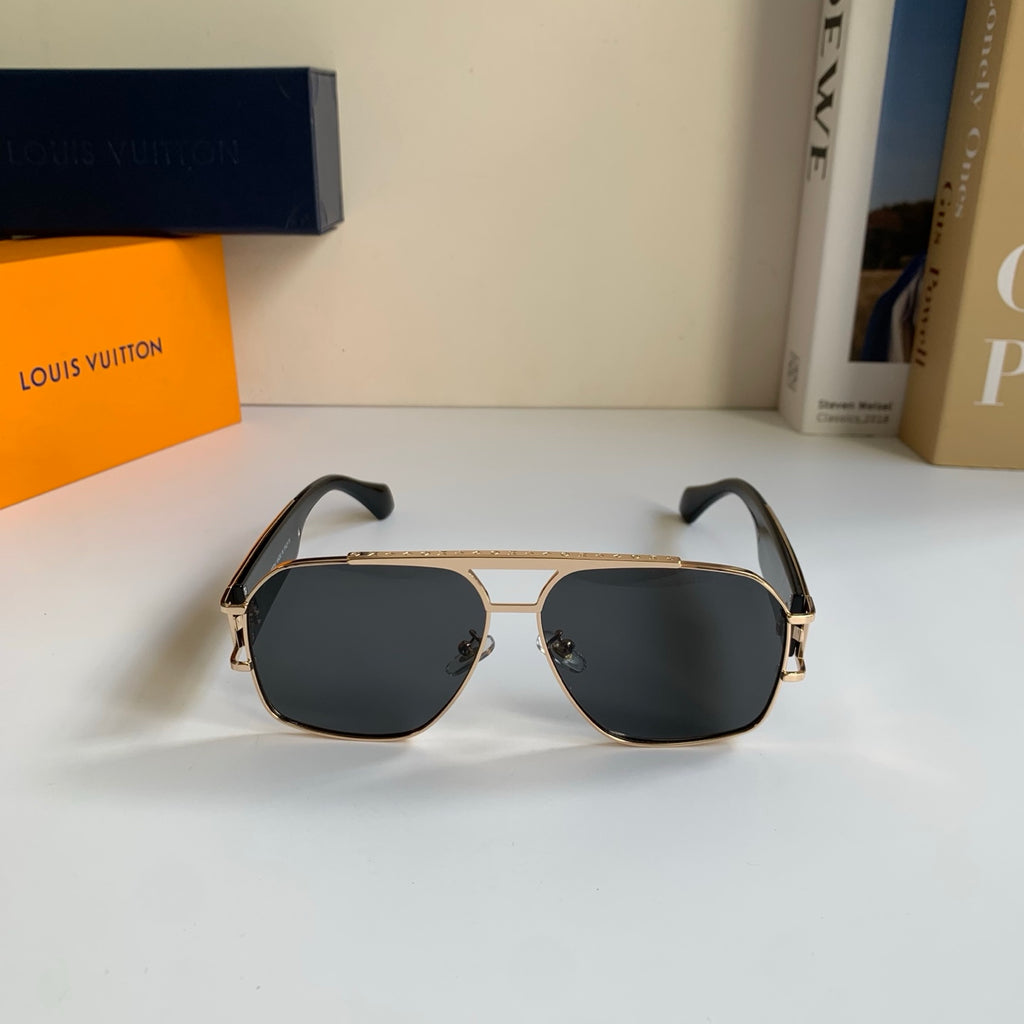 Louis Vuitton Metal Aviator Silver Lens Sunglasses for Men & Women - 493137 - detail image 3