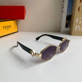 Fendi Metal Fashion Silver Lens Sunglasses for Men & Women - 487758