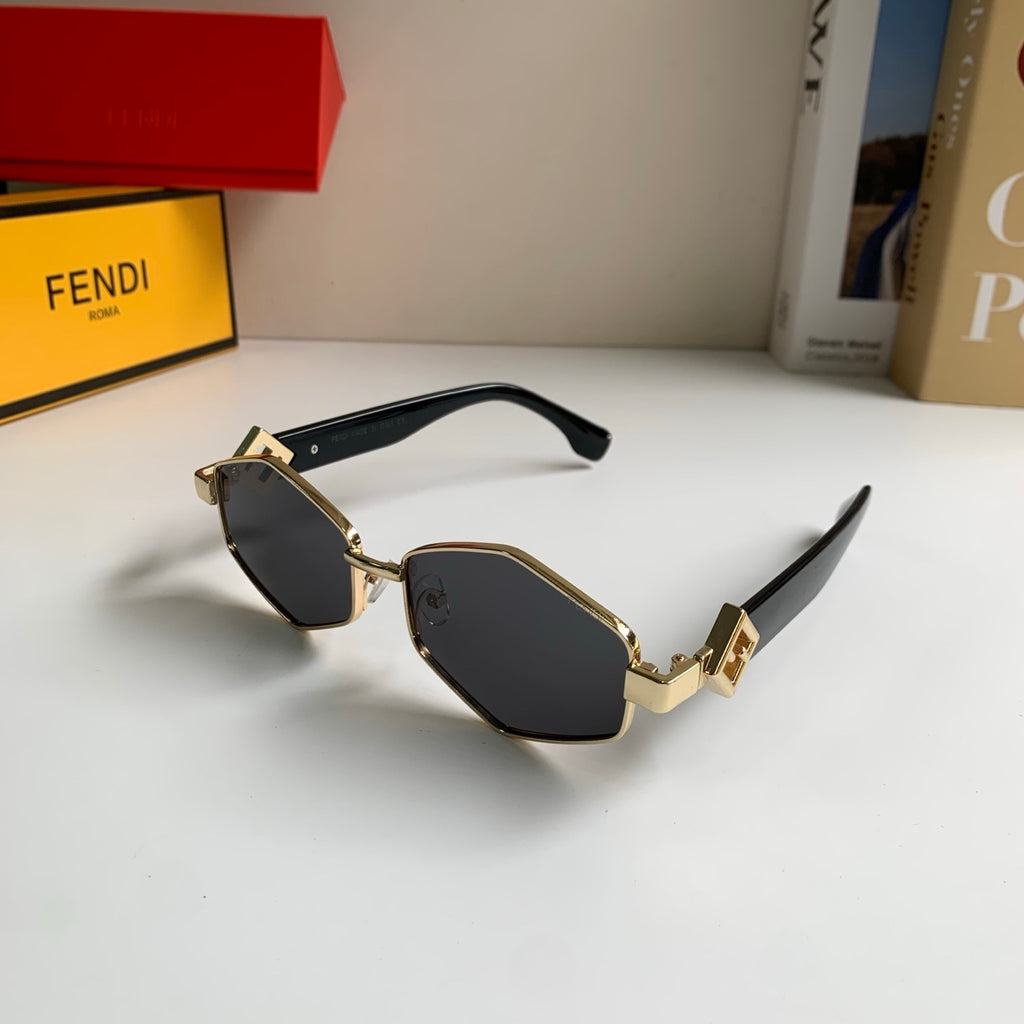 Fendi Metal Fashion Silver Lens Sunglasses for Men & Women - 487761 - detail image 2