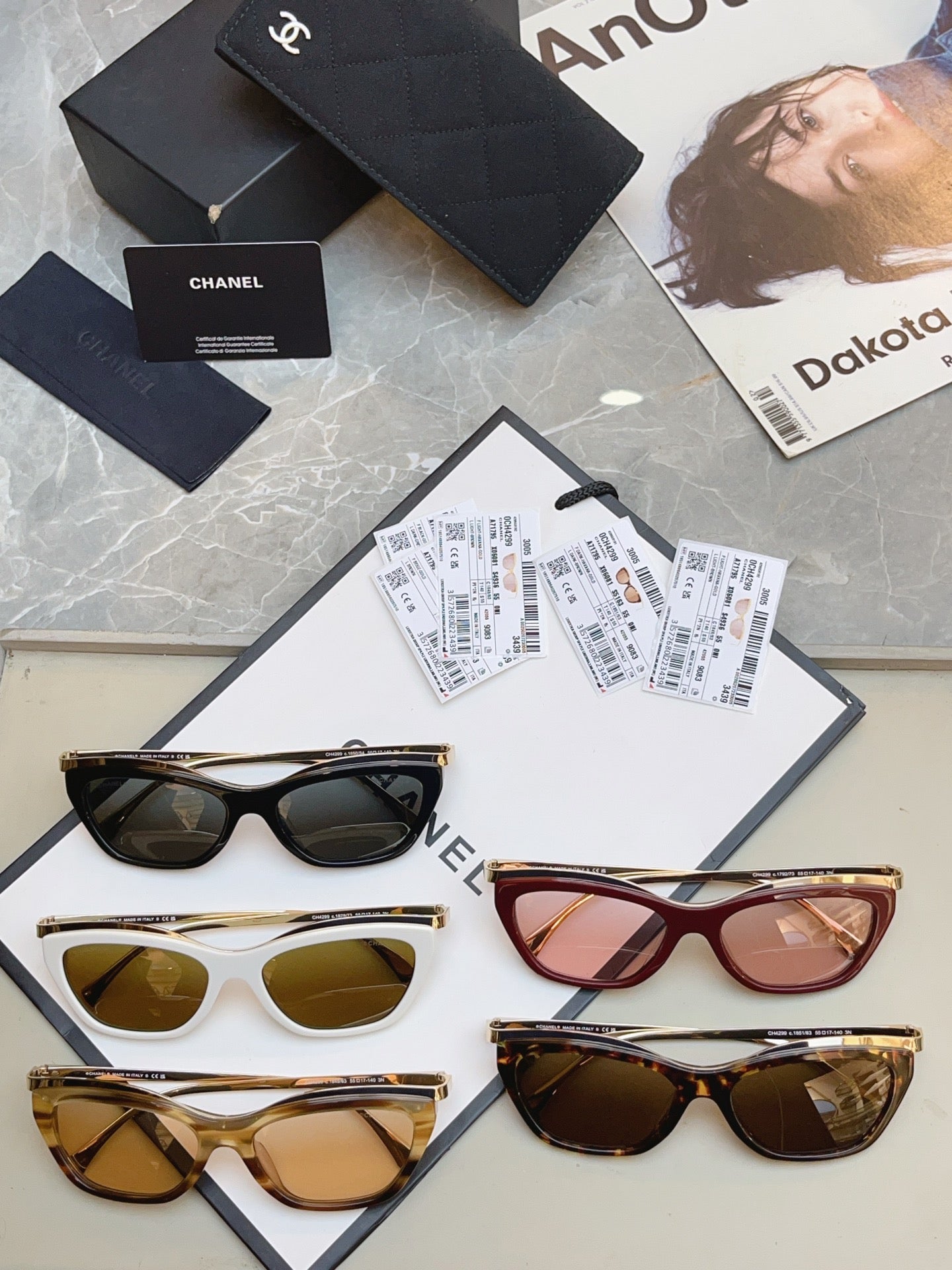 Chanel CH4299 Fashion Brown Lens Sunglasses for Men & Women - detail image 9