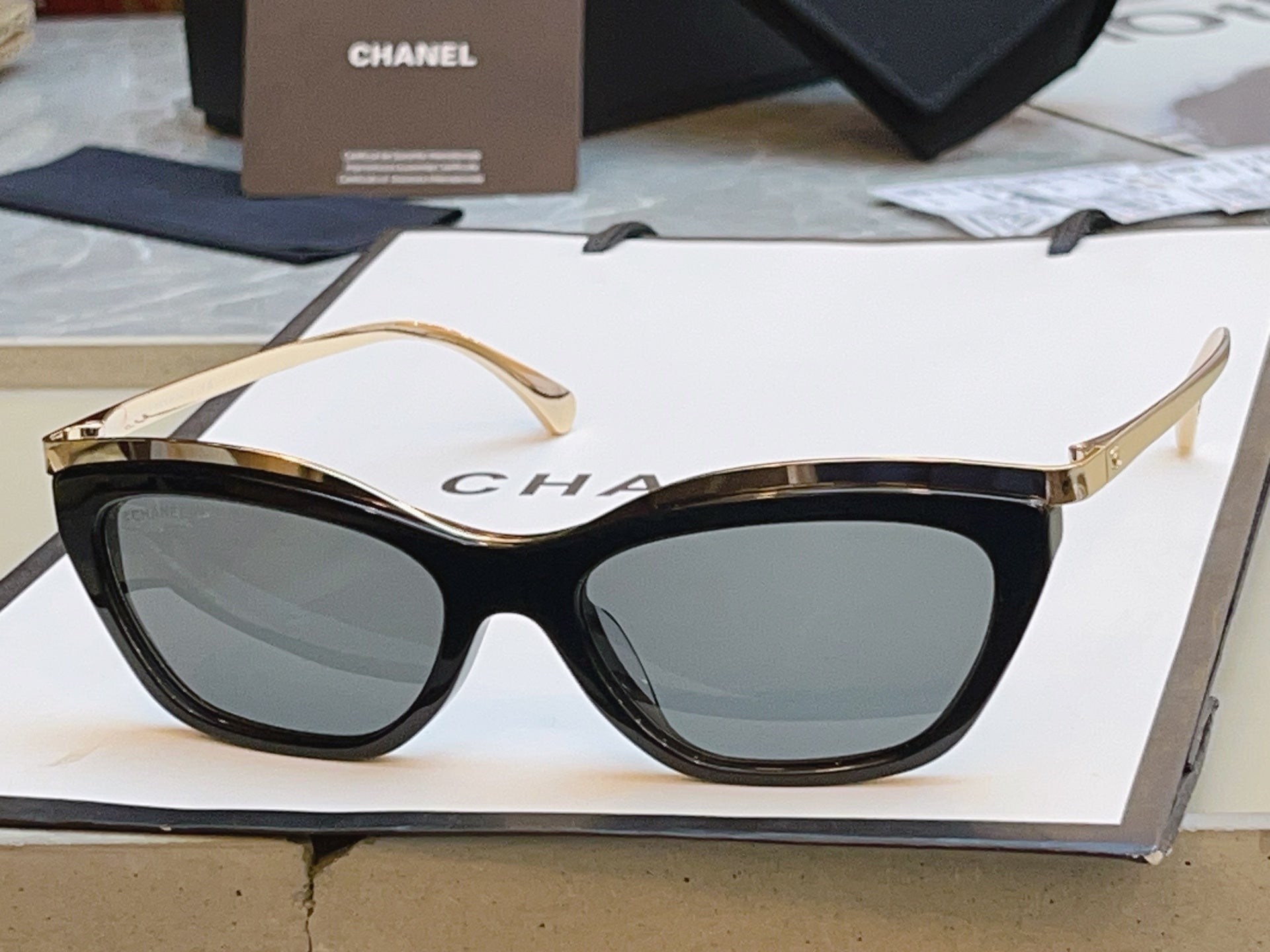Chanel CH4299 Fashion Gray Lens Sunglasses for Men & Women - 493504