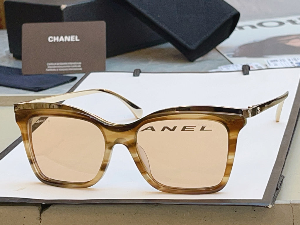Chanel CH4301 Fashion Orange Lens Sunglasses for Men & Women - detail image 5