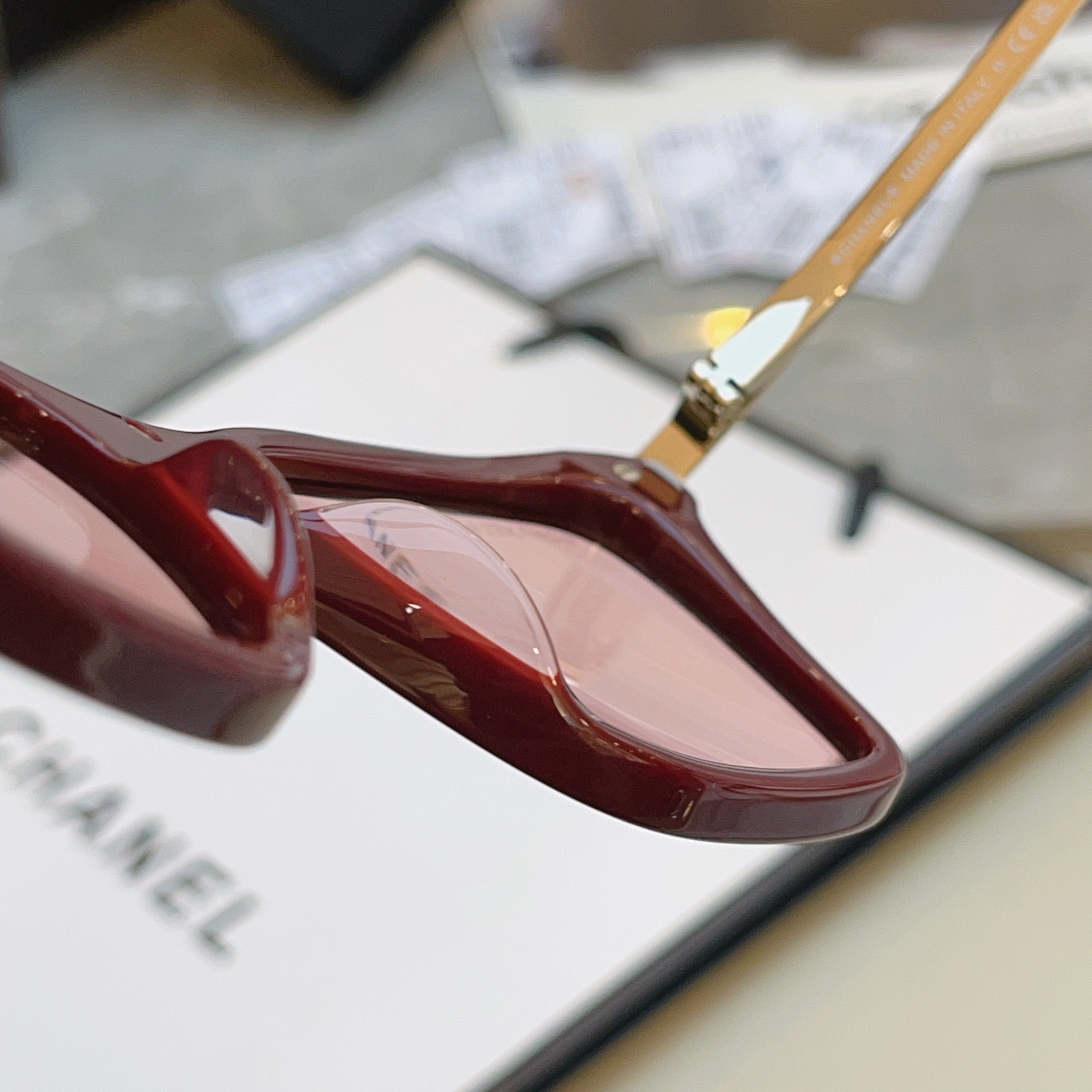 Chanel CH4301 Fashion Orange Lens Sunglasses for Men & Women - detail image 8