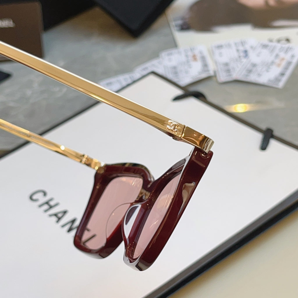 Chanel CH4301 Fashion Orange Lens Sunglasses for Men & Women - detail image 7