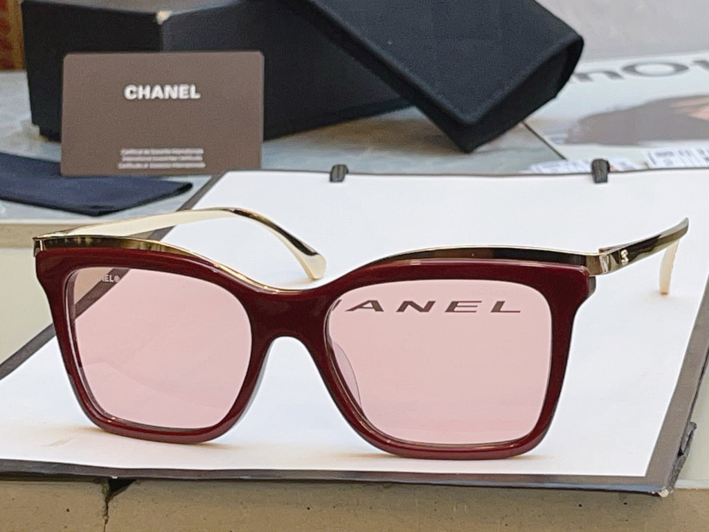 Chanel CH4301 Fashion Orange Lens Sunglasses for Men & Women - detail image 4