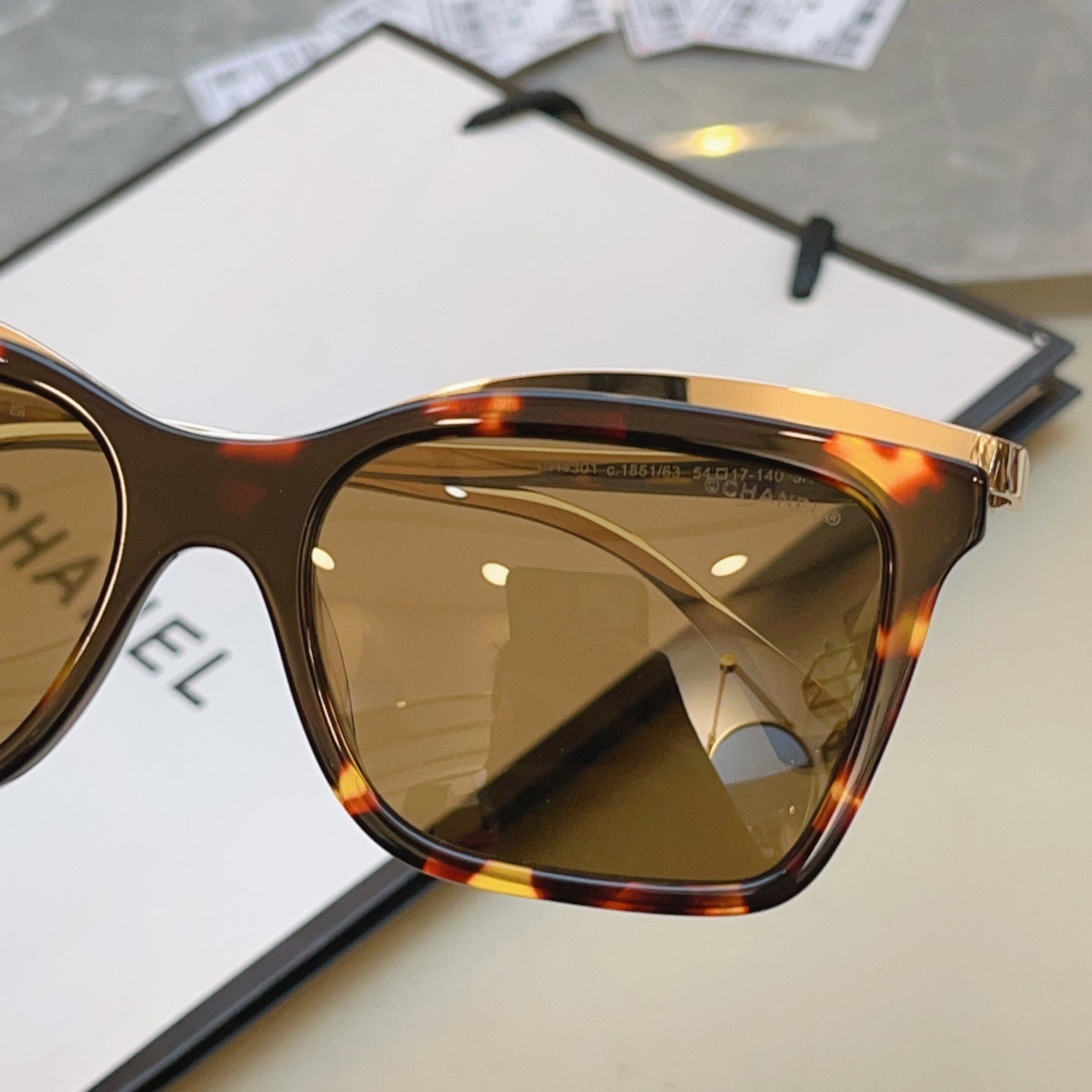 Chanel CH4301 Fashion Brown Lens Sunglasses for Men & Women - 493509 - detail image 8