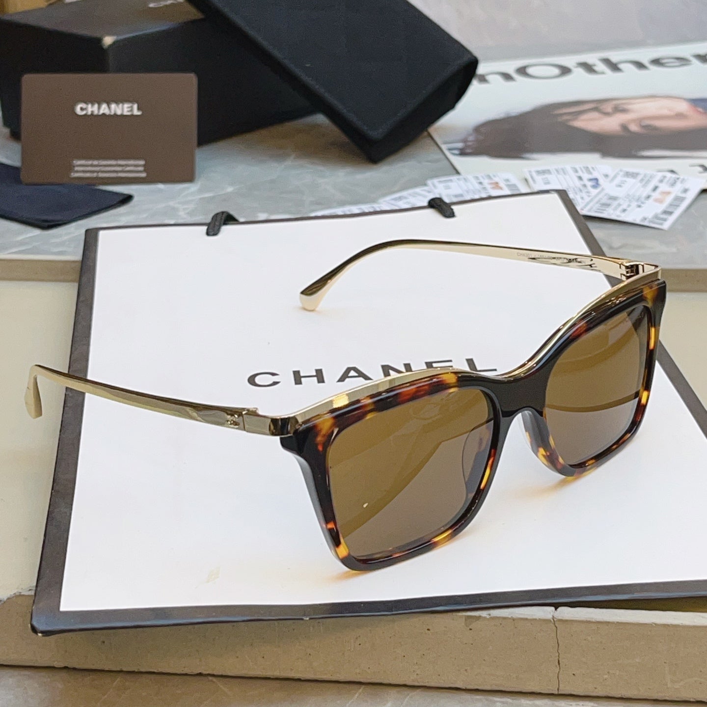 Chanel CH4301 Fashion Brown Lens Sunglasses for Men & Women - 493509