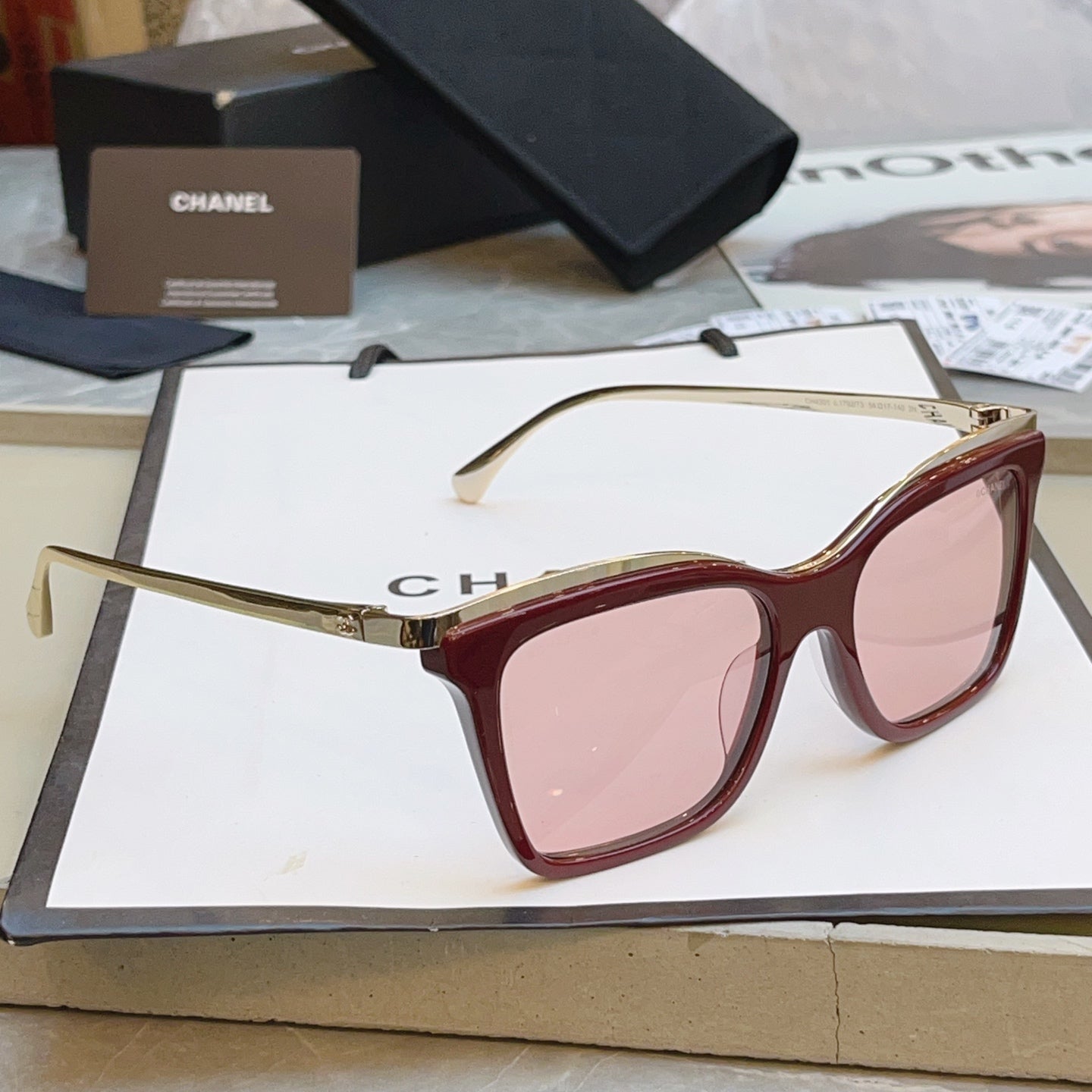 Chanel CH4301 Fashion Brown Lens Sunglasses for Men & Women - 493509 - detail image 4