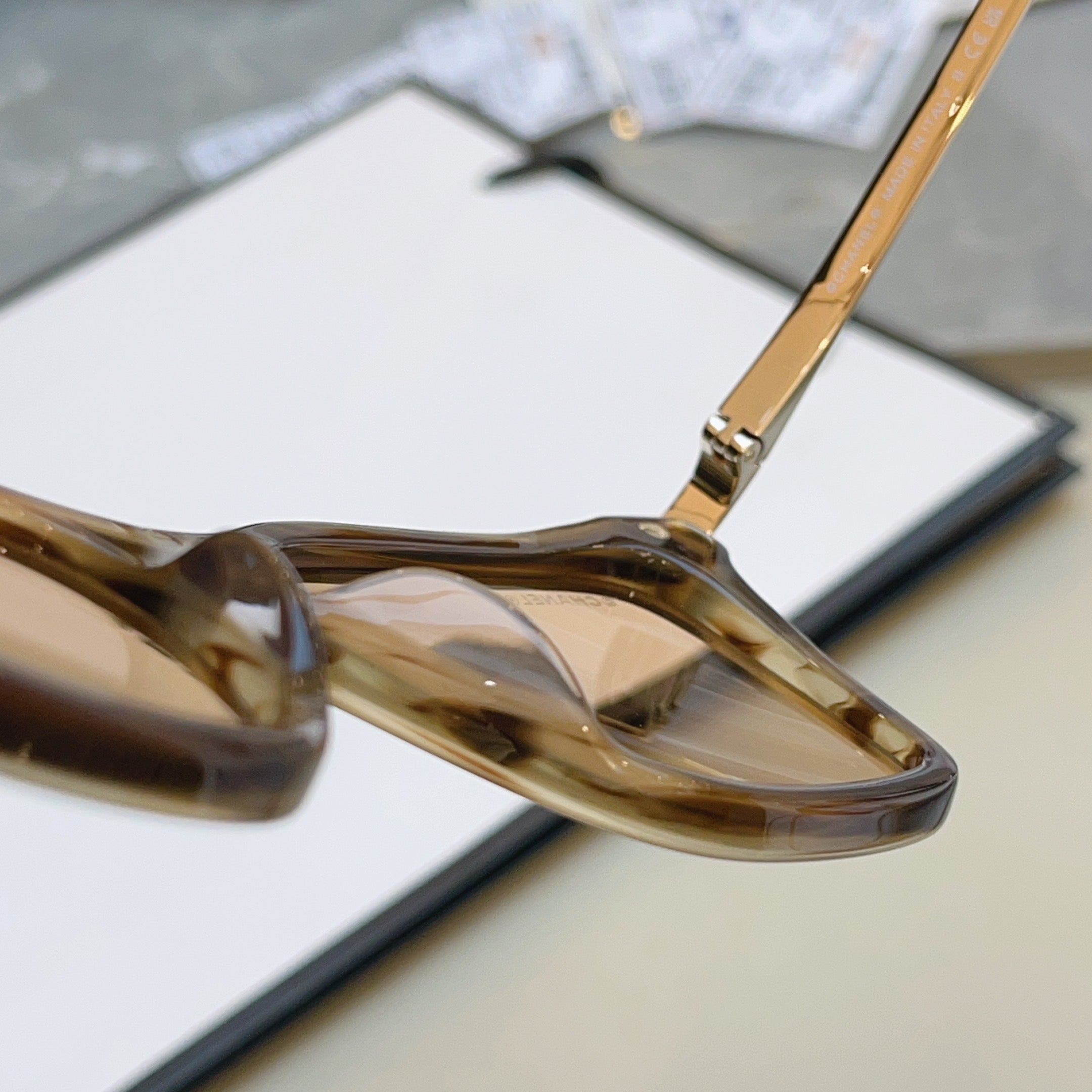 Chanel CH4301 Fashion Brown Lens Sunglasses for Men & Women - detail image 5