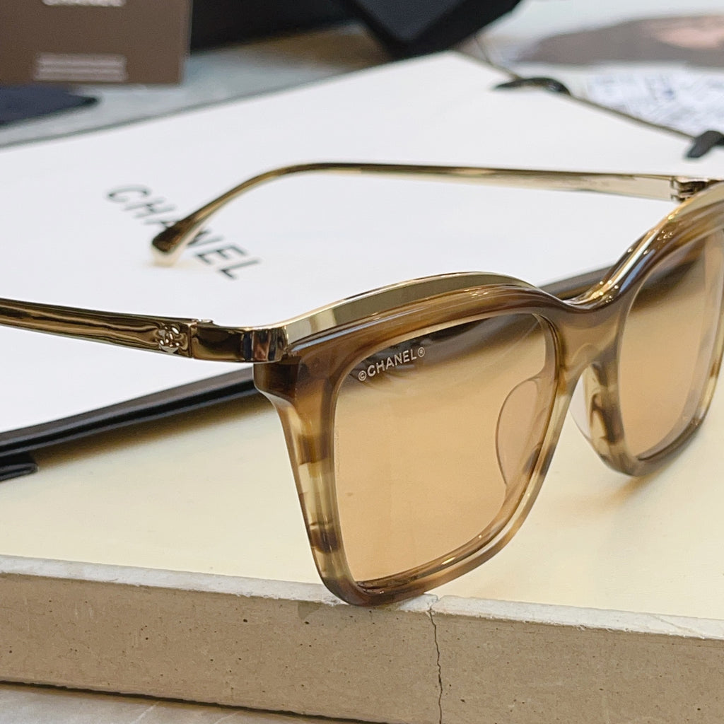 Chanel CH4301 Fashion Brown Lens Sunglasses for Men & Women - detail image 4