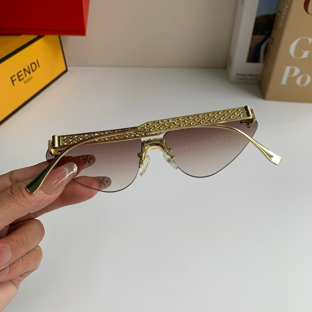 Fendi Metal Fashion Silver Lens Sunglasses for Men & Women - 487766 - detail image 6