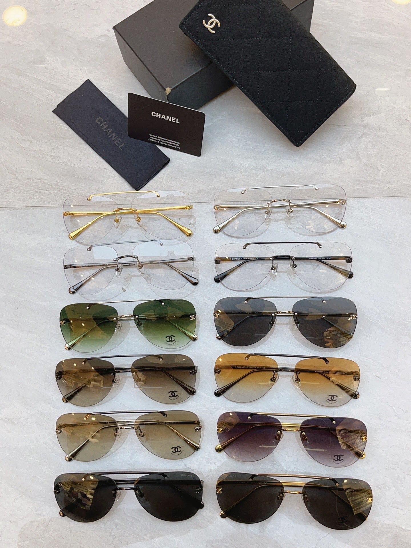 Chanel CH4285T Fashion Brown Lens Sunglasses for Men & Women
