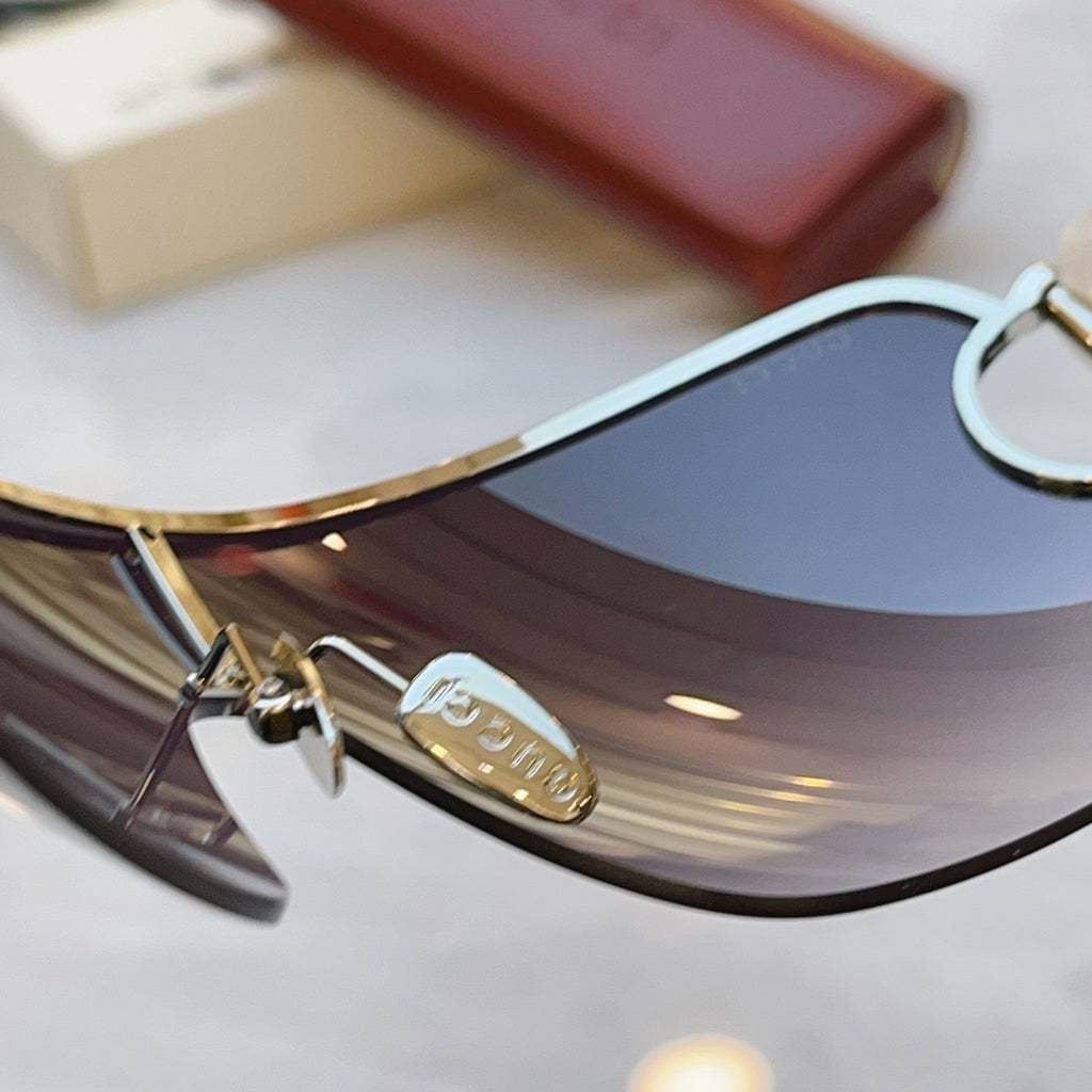 Gucci GG2174S Fashion Blue Lens Sunglasses for Men & Women - detail image 11