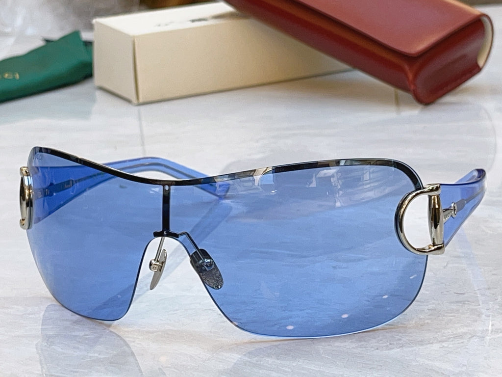 Gucci GG2174S Fashion Blue Lens Sunglasses for Men & Women